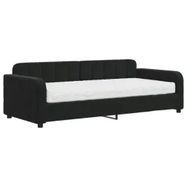 czarne-lozko-dzienne-2-w-1-z-materacem-224-x-100-x-71-cm
