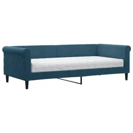 niebieska-sofa-z-funkcja-spania-229-x-100-x-68-cm-z-materacem-90-x-200-x-1