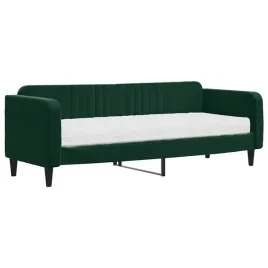 ciemnozielone-lozko-dzienne-2-w-1-z-materacem-223-x-90-x-75-cm