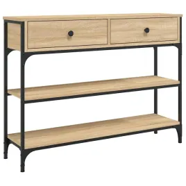 stolik-konsolowy-z-metalowa-rama-dab-sonoma-100x25x75-cm