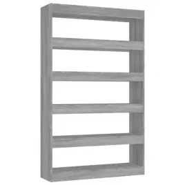 regal-biblioteczny-szary-dab-sonoma-100-x-30-x-166-cm
