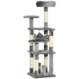 drapak-dla-kotow-pawhut-szary-l40-x-b40-x-h132-cm-z-hangematte