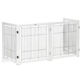 bramka-ochronna-pawhut-305x355x82-cm-biala-czarna-4-panele