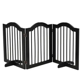 ogrodzenie-dla-psow-pawhut-czarne-1545-x-295-x-61-cm
