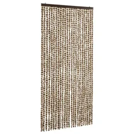 zaslona-przeciw-owadom-100-x-220-cm-bezowo-brazowa-szenil-polipropylenow