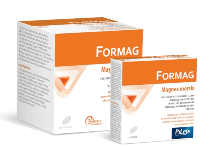 PiLeJe FORMAG Magnez Morski, 90 tabletek