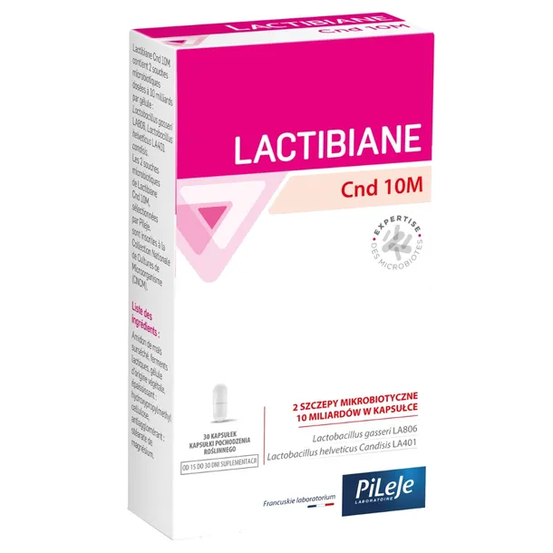 PiLeJe Lactibiane CND 10M Probiotyk 30 kaps