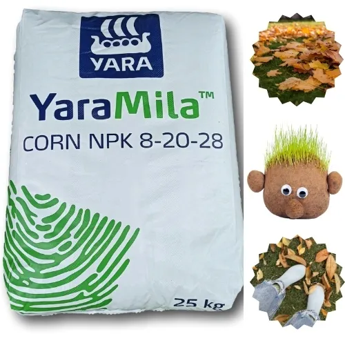 Yara jesienny Corn Nawóz do trawnika TRAW JESIEŃ YARA MILA 25kg 8-20-28 npk