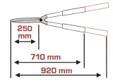 nozyce-reczne-proline-92-cm-dlugosc-robocza-92-cm