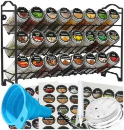 stojak-na-przyprawy-todomi-z-24-sloiczkami-szklanymi-120-ml-czarny