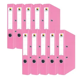 segregator-dzwigniowy-a4-75-mm-rozowe-zestaw-x10