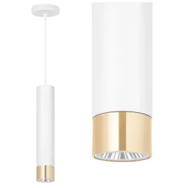 lampa-led-sufitowa-wiszaca-biala-zlota-gu10-ledlux-nowoczesna-tuba-loft