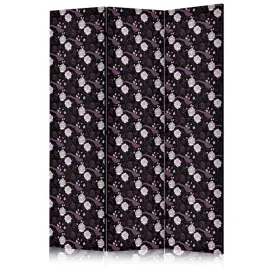 parawan-dwustronny-pokojowy-3-czesci-bazanty-ptaki-piwonie-kwiaty-135x172