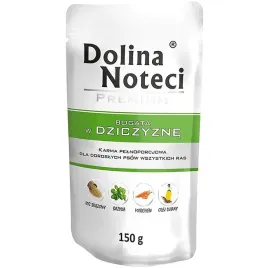 mokra-karma-dla-psa-dolina-noteci-premium-z-dziczyzna-150-g-saszetka-1-szt