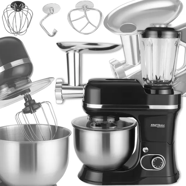 ROBOT KUCHENNY PLANETARNY 6 FUNKCJI 6 PRĘDKOŚCI + TRYB P 3000W 5L KD4147