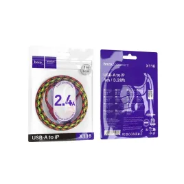 kabel-usb-do-lightning-hoco-24a-1m-x116-gradient-czerwony