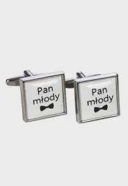 srebrne-spinki-do-mankietow-wzor-pan-mlody