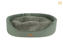 amiplay-como-legowisko-owalne-dla-psa-rozm-m-zielone-52x44x14cm