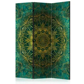 parawan-dwustronny-pokojowy-3-czesci-zlota-mandala-boho-abstrakcja-135x172