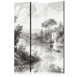 parawan-jednostronny-pokojowy-3-czesci-pejzaz-retro-rzeka-styl-boho-135x172