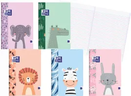 zeszyt-a4-32k-3-linia-kolor-oxford-90g-kids-zwierzeta
