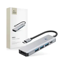 hub-usb-c-do-hdmi-usb-a-5w1-100w-pd-adapter-stacja-tech-protect-aluminium