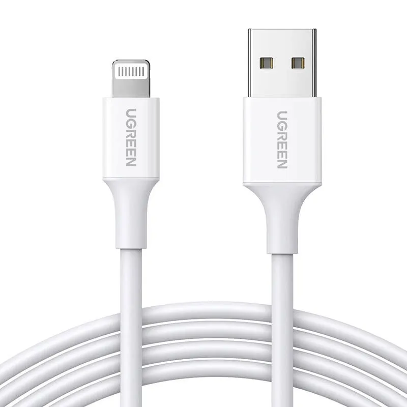 kabel-ugreen-usb-apple-lightning-1-m-bialy