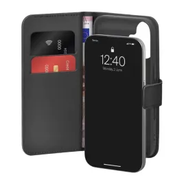 etui-puro-wallet-stand-do-iphone-17-czarne-ekoskora-z-klapka-i-portfelem