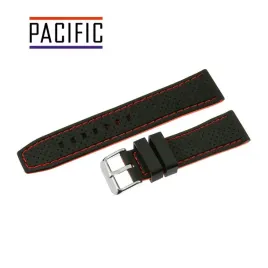 pasek-silikonowy-pacific-22-mm-u17-czarno-czerwony