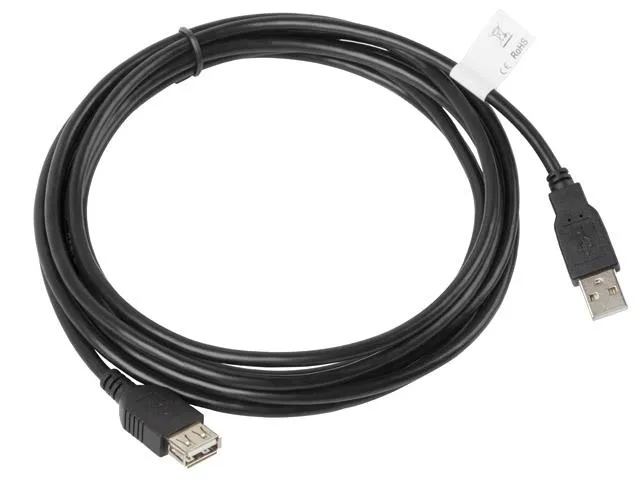 kabel-lanberg-usb-1-8m-czarny-certyfikat-ce