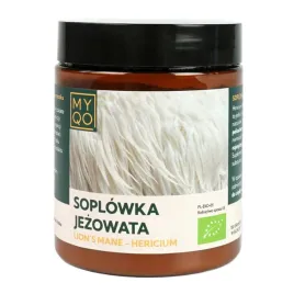 myqo-bio-soplowka-jezowata-hericium-lion-s-mane-ekstrakt-proszek-100-g