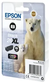 epson-polar-bear-singlepack-photo-black-26xl-claria-premium-ink