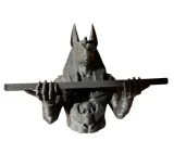 polka-scienna-egipski-anubis-czarny-mat-stan-opakowania-oryginalne