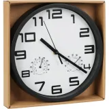 zegar-scienny-25cm-z-termometrem-bialy-stan-nowy