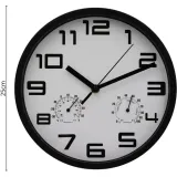 zegar-scienny-25cm-z-termometrem-bialy-stan-nowy