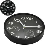 zegar-scienny-25cm-z-termometrem-czarny-stan-nowy