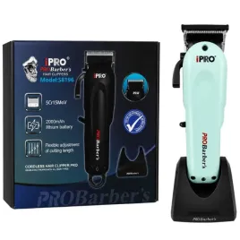 ipro-probarber-s-bezprzewodowa-maszynka-do-strzyzenia-wlosow-niebieska-8196