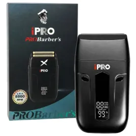 ipro-probarber-s-maszynka-golarka-foliowa-do-brody-i-wlosow-shaver-czarna