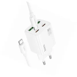 ladowarka-hoco-n56-30w-4-wejscia-usb-c-biala-do-samsung-galaxy-m34-5g