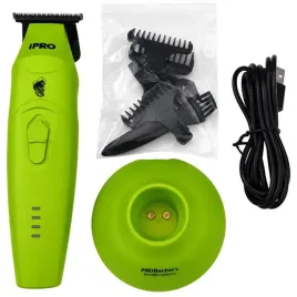 ipro-probarber-s-bezprzewodowy-trymer-do-strzyzenia-wlosow-zielony-8195