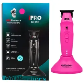 ipro-probarber-s-bezprzewodowy-trymer-do-strzyzenia-wlosow-rozowy-8195