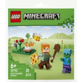 lego-minecraft-30732-potyczka-alex-przy-ognisku