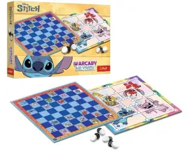 trefl-gra-planszowa-warcaby-i-mlynek-lilo-and-stitch