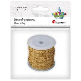 sznurek-papierowy-2mm-10m-brazowo-zloty