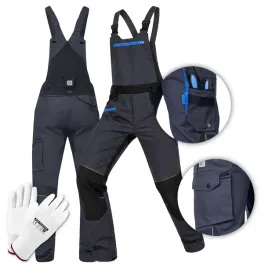 spodnie-robocze-szare-ogrodniczki-meskie-elastyczne-strecz-ardon-4xstretch