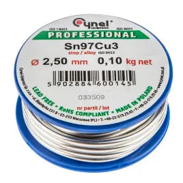 spoiwo-lutownicze-97percent-sn-3percent-cu-drut-2-5-mm-100-g