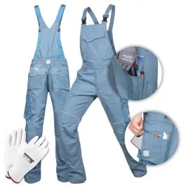 ogrodniczki-robocze-spodnie-meskie-monterskie-letnie-bhp-szare-ardon-summer