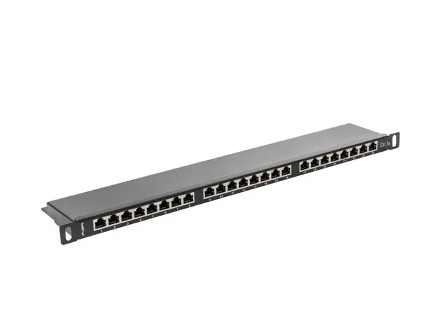 lanberg-patch-panel-24-port-0-5u-kat-5e-ftp-czarny-stan-nowy