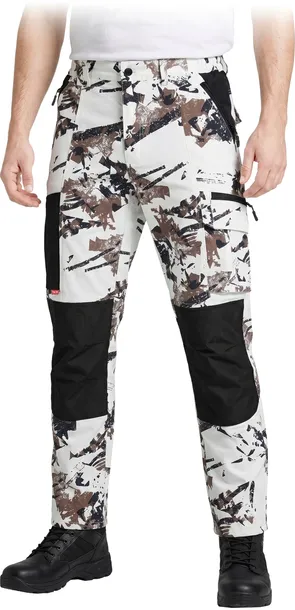 Spodnie ochronne do pasa, długie Reis MAZZ-T WBRB r. 54