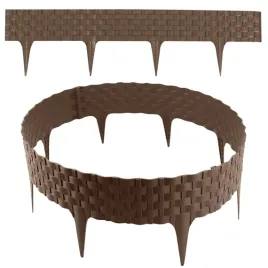 palisada-ogrodowa-plotek-rattan-palisade-dekoracja-obrzeze-trawnikowe